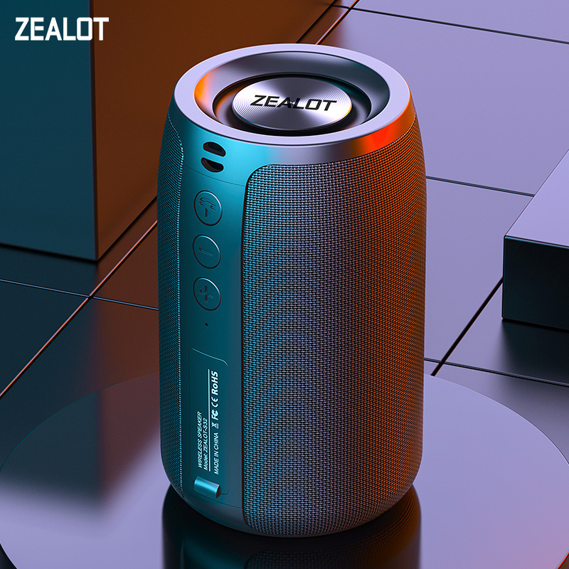 Custom ZEALOT/fanatic S32 wireless Bluetooth speaker subwoofer outdoor waterproof Bluetooth small stereo Custom ZEALOT/fanatic S32 wireless Bluetooth speaker subwoofer outdoor waterproof Bluetooth small stereo