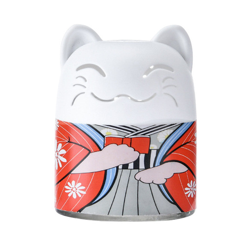 Lucky Cat Toilet Cleaning Spirit Sapphire Blue Bubble Block Toilet Deodorizer Household Odor Removal Cleaner Factory Direct Sales