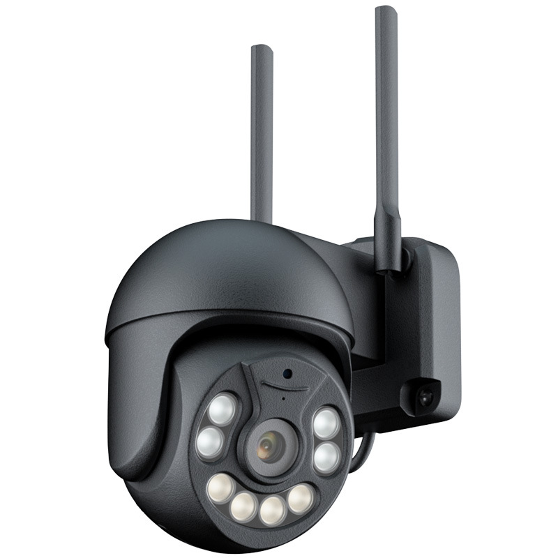 跨境2寸WIFI无线监控摄像机 高清室外云台旋转远程家用户外防水球