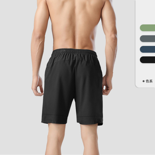 Puffy sports shorts men's breathable training cool pants five-point pants summer casual fitness quick-drying running pants