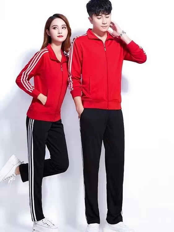 Autumn Unisex Tracksuit Set, 2-Piece Sportswear, Multi-color, Sizes M–5XL