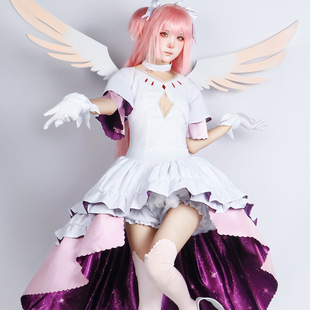 雾都魔法少女小圆神装cosplay服装二次元动漫服小圆鹿目圆香cos服-阿里巴巴