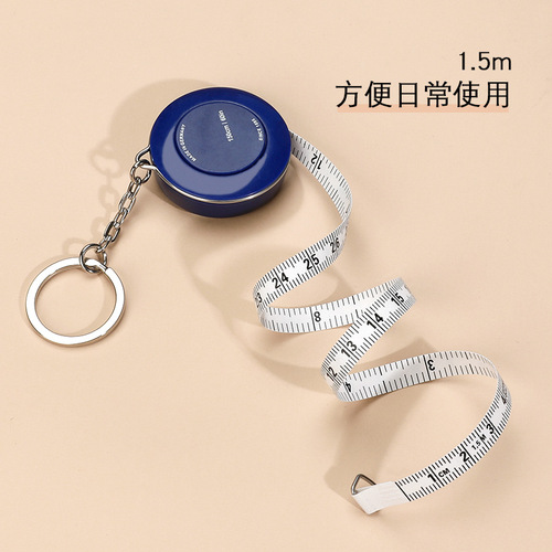 Automatic retractable tape measure to measure body measurements, mini small ruler, waist measurement, chest measurement, clothing measurement, meter ruler