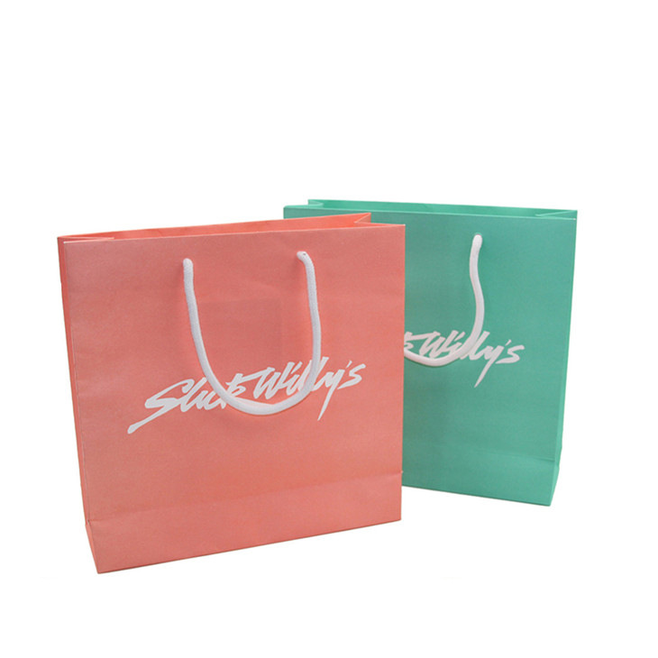 工厂印刷制作环保礼品包装纸袋购物手提袋包装牛皮纸印刷客户LOGO