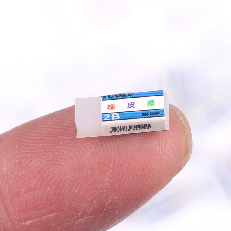 Миниатюрный креативный мини-искусственный ластик для кукольного домика, маленький тряпичный кукольный домик, принадлежности для чтения и обучения, аксессуары для ластика