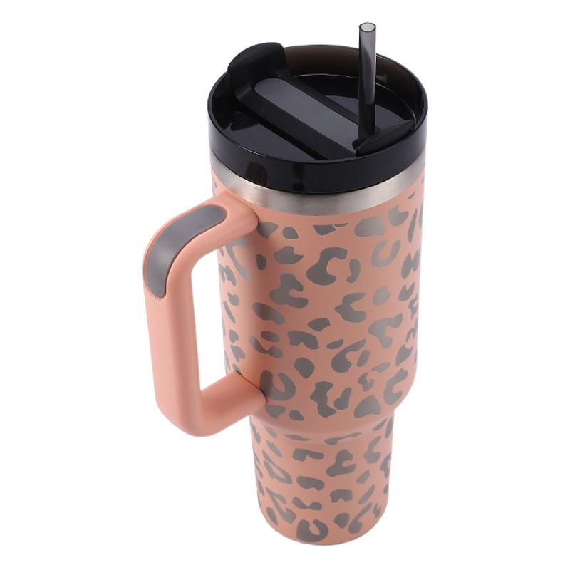 Amazon transfronterizo 40oz mango hielo tiran termo taza 304 taza de coche aislamiento térmico cerveza fría y cola taza de agua para coche