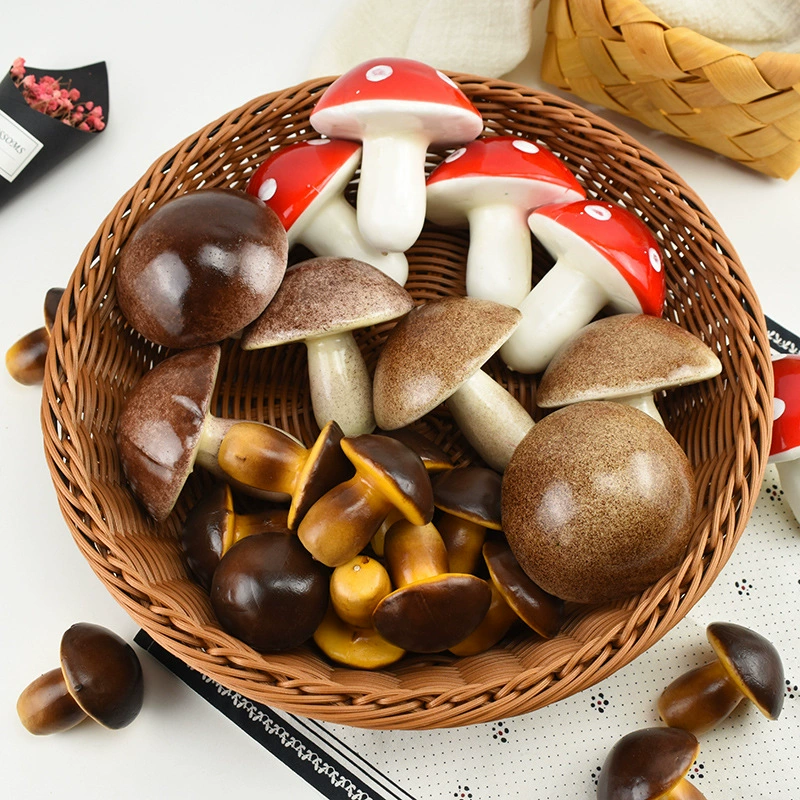 Realistic minifigure from foam with clove mushrooms, decorations, props, early education