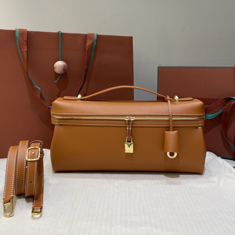 2026 New Model L33 Softy Bag Lunchbox Bag Boston Shoulder Tote Genuine Leather Women's Bag First Layer Cowhide 2026 New Model L33 Softy Bag Lunchbox Bag Boston Shoulder Tote Genuine Leather Women's Bag First Layer Cowhide