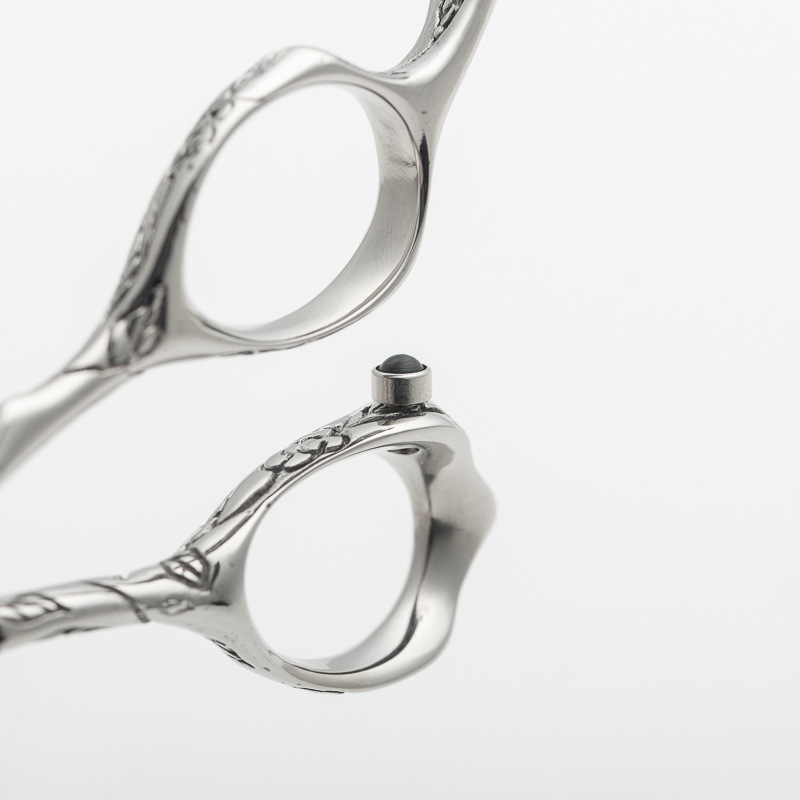 Ciseaux de coiffure professionnels en acier 440c pour salon_voghion.com