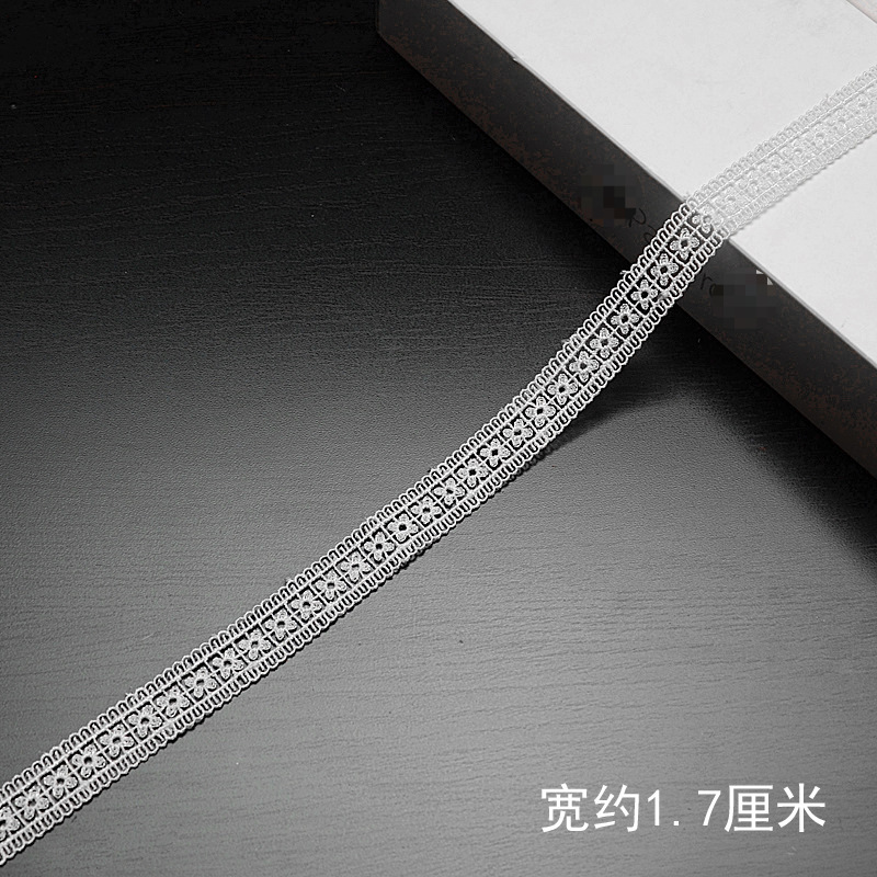 Y8YO bordado encaje vacío soluble en agua accesorios de encaje accesorios de ropa material de decoración DIY tocado hecho a mano