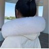 大毛领子装饰披肩仿狐狸毛毛绒帽条毛领辅料帽子围巾民族风升级