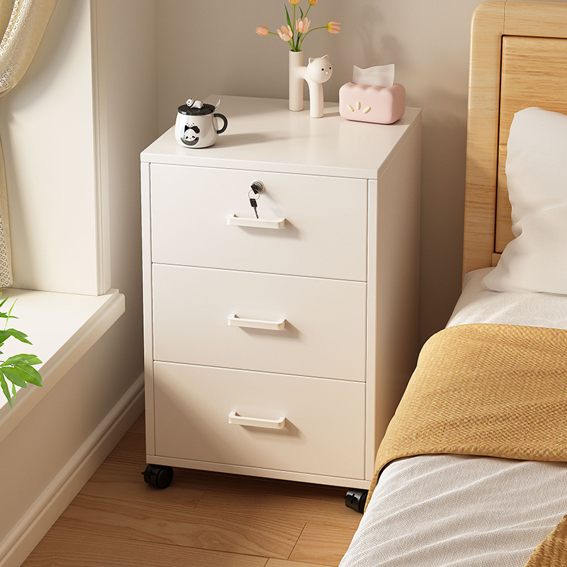 Bedside Table Modern Rental Room Small Cabinet Bedside Storage Cabinet Home Bedroom Bedside Shelf Storage Drawer