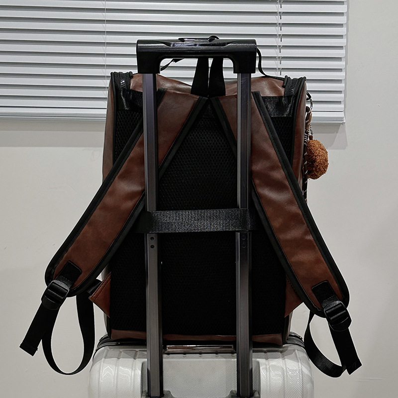 Mochila de negocios transfronterizos, mochila de moda para hombres, mochila de gran capacidad, mochila de estudiantes casuales, mochila de computadora