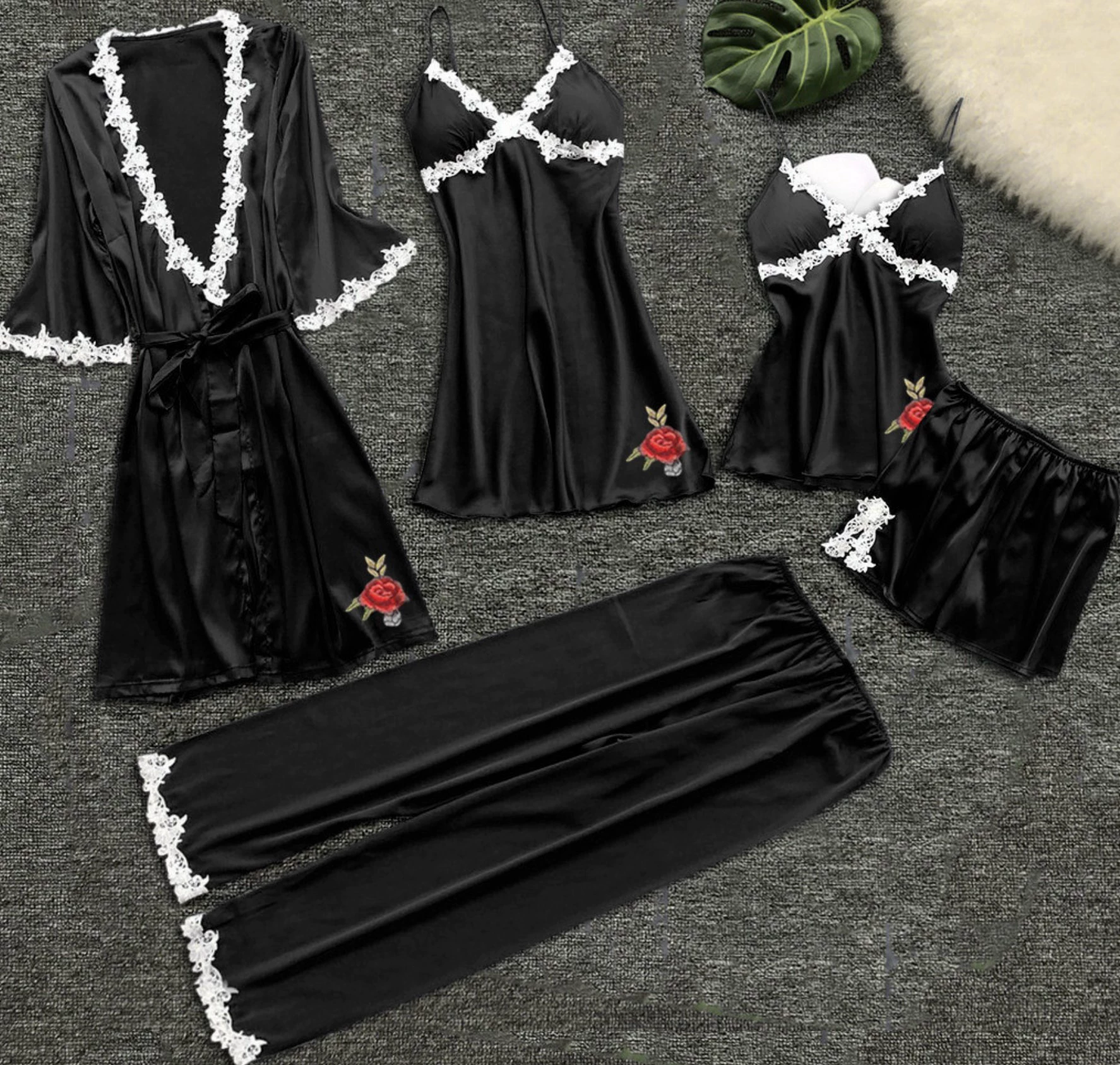 (Cross-border trading), sexy set, pijama for bride, bathrobe, plus size