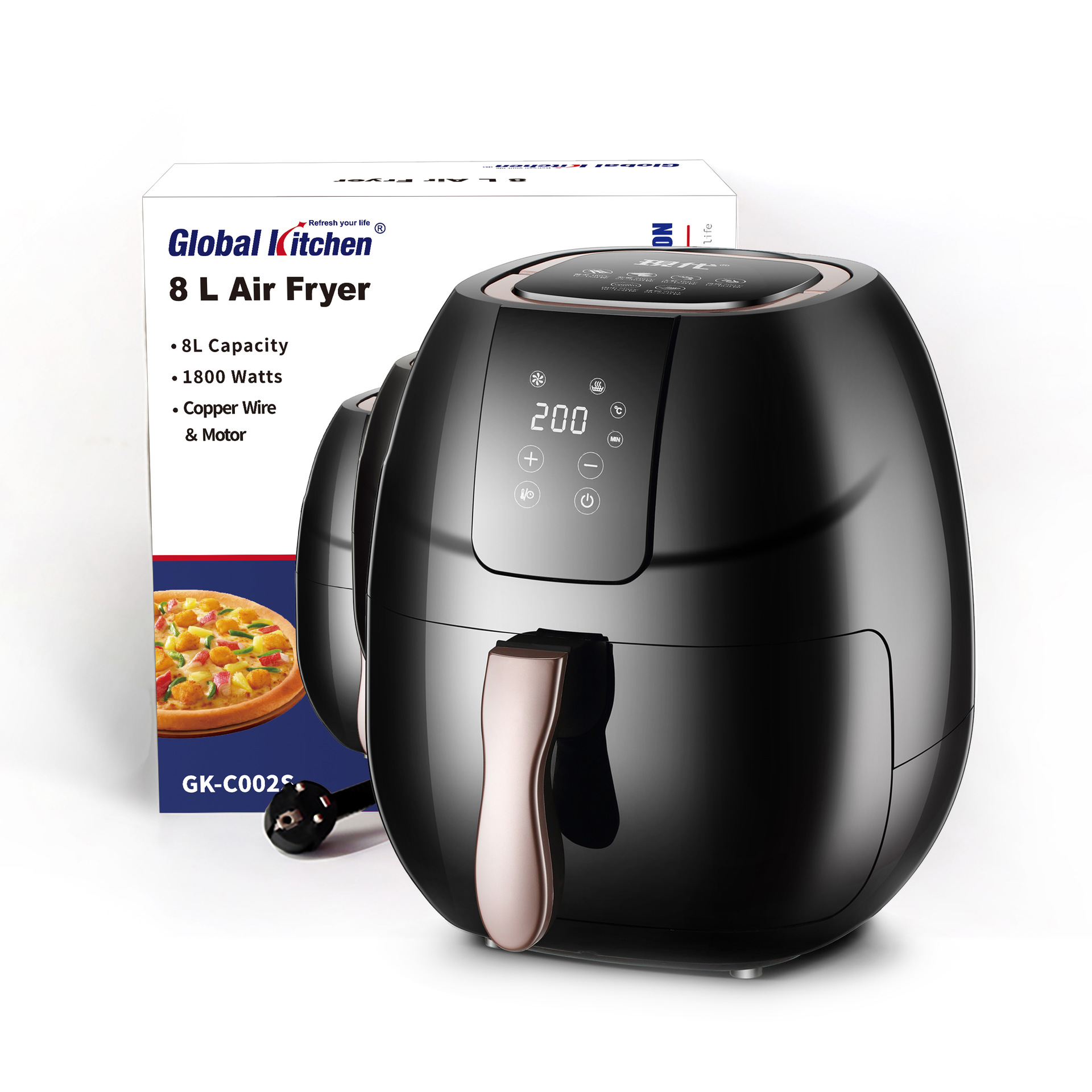 空气炸锅 GK-C002S 4色(智能版)