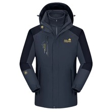 狼爪捷陆冲锋衣男三合一可拆卸内胆秋冬季户外防风防水加绒外套女