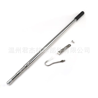 跨境双爪取物L直板篷布钩子高栏货车封篷布不锈钢可伸缩卷帘门钩