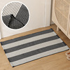 60x90 cotton wire woven ground pad color strip multi -color breathable simple entry door pad foot pad house pad