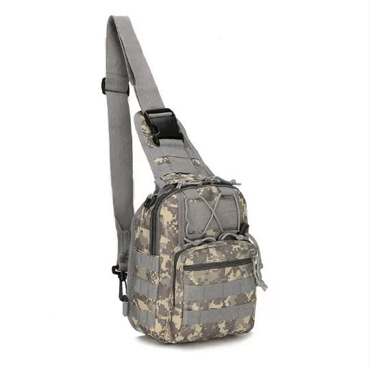 Kaiqizhe Customized Camouflage Tactical Shoulder Bag 600D Oxford Cloth Tactical Shoulder Bag Customization