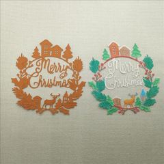 Cutting knife mold Christmas carbon steel etching knife mold embossing knife mold DIY handmade embossing knife mold die