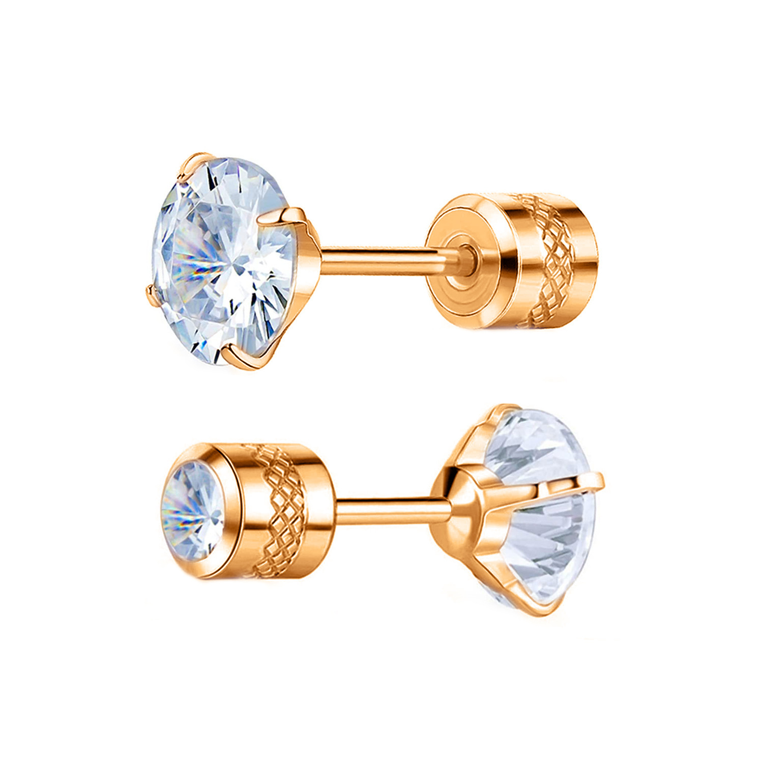 24-hour Sleep Earrings – These Hypoallergenic Sleep Studs Stay Gentle Day And Night. Smooth Titanium Flat Backs Mean No Pressure, Perfect For Healing_voghion.com