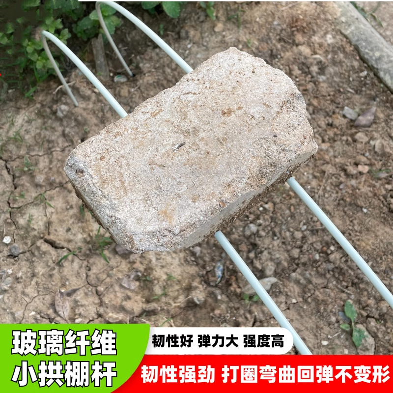 苗棚の骨組み、農業用温室フィルムアーチ、日よけ、小さなアーチ、弾性スティック、不凍・防虫ネット、プラスチックスタンド|undefined