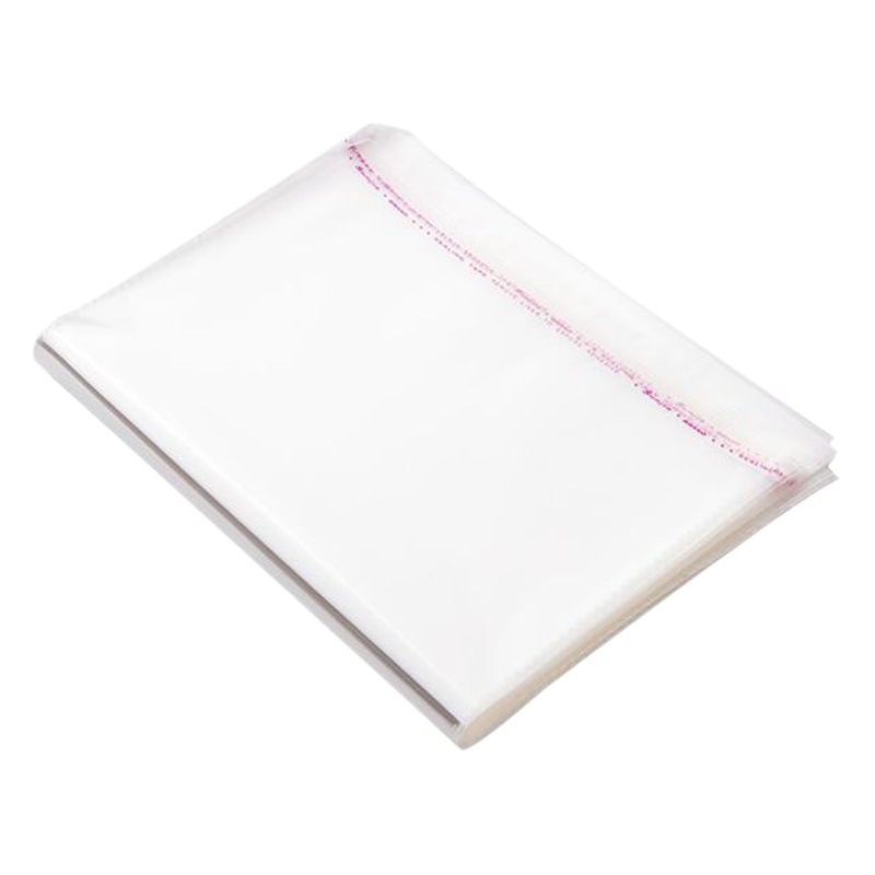 En stock OPP bolsa autoadhesiva bolsa de embalaje transparente bolsa autoadhesiva bolsa de embalaje de ropa bolsa de autosellado bolsa de película bolsa de plástico