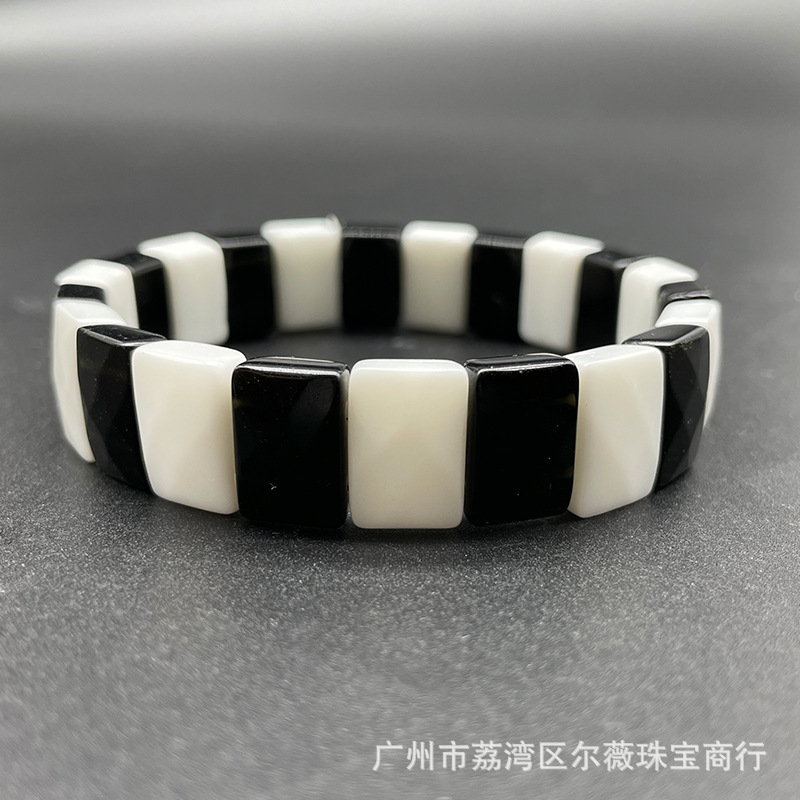 Black and White Stone Hand