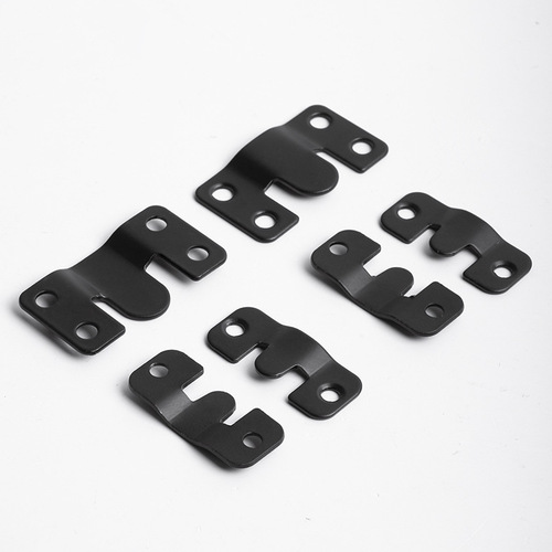 Stainless steel gable buckle furniture connection hanging buckle iron hanging piece buckle sofa fixed buckle accessories connection metal insert