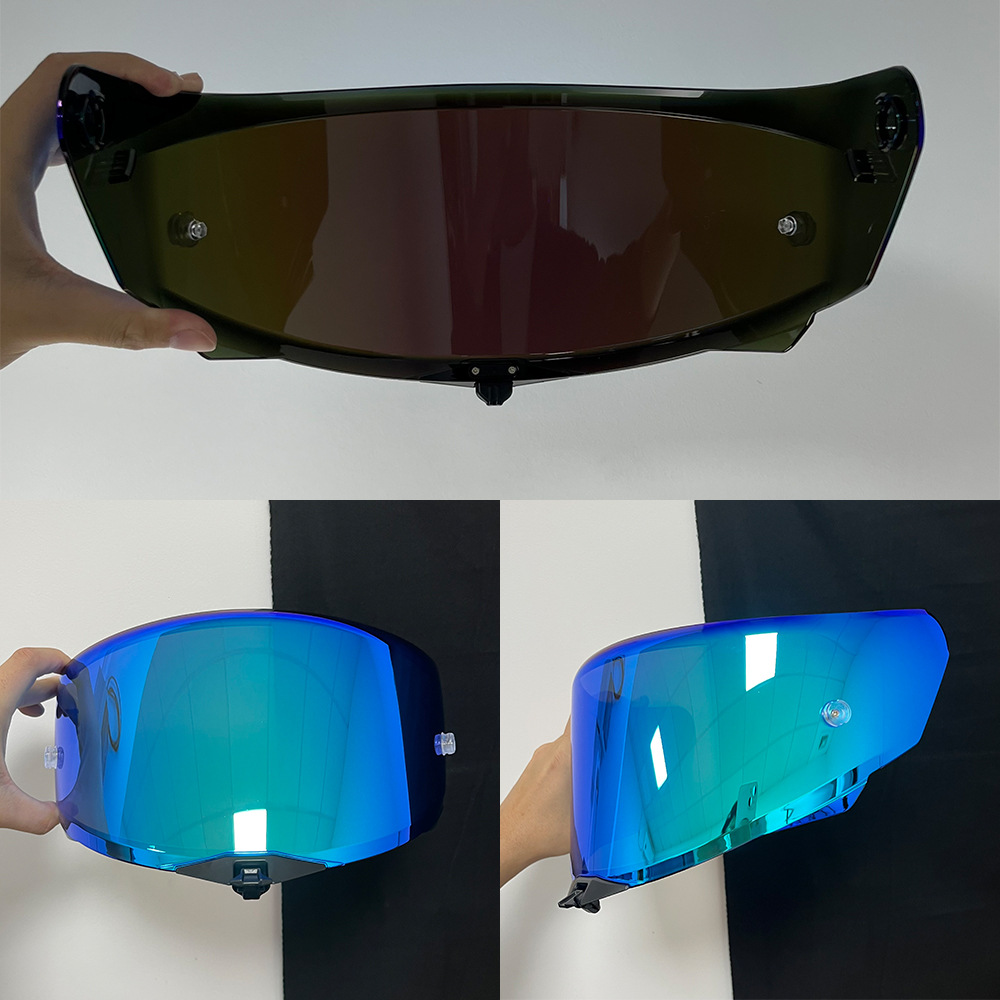 Tt Revo Lenses Are Suitable for Tt Revo Motorcycle Helmets, with Mirror-Coated High-Definition Lenses for Day and Night Use and Uv Protection