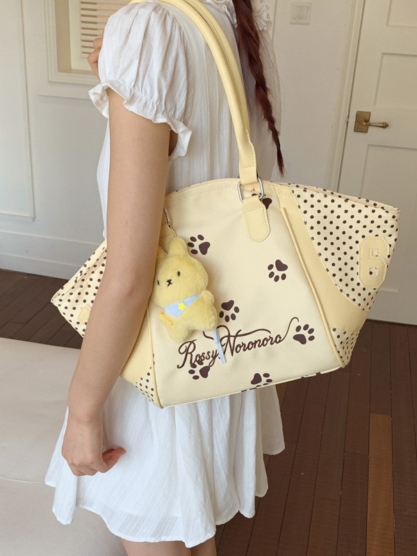 Bolso coreano de gran capacidad para mujeres 2026 nueva moda extranjera de hombro mochila de viaje ocio bolso de mano image 3