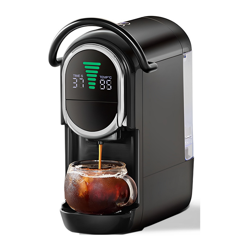 Small Coffee Machine for Office and Home Use, Suitable for a Variety of Capsules, Touch Screen Capsule Coffee Machine, Cappuccino Latte Small Coffee Machine for Office and Home Use, Suitable for a Variety of Capsules, Touch Screen Capsule Coffee Machine, Cappuccino Latte