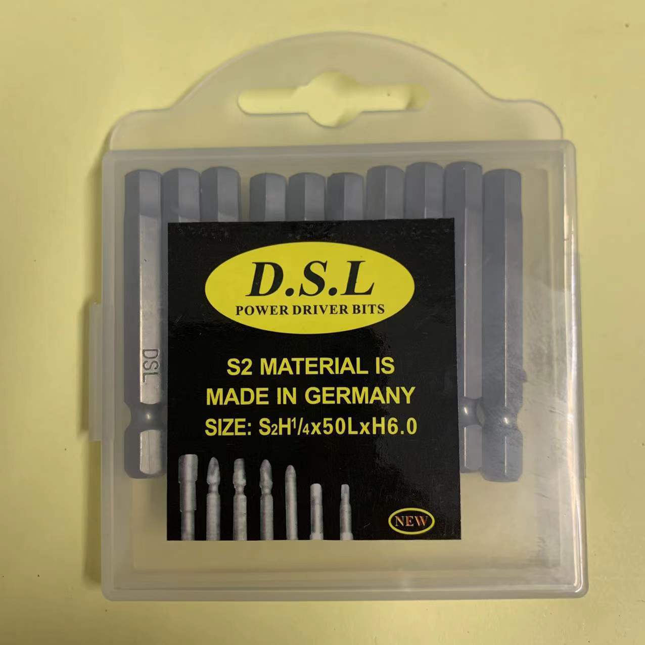 FUENTE fabricante DSL Alemania S2 cabeza de lote hexagonal de una sola cabeza de acero endurecido cabeza de lote hexagonal especificaciones completas