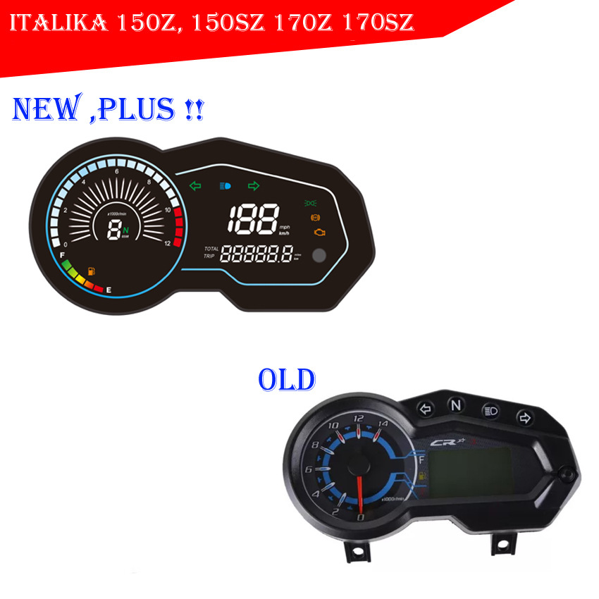 South America's Best-Selling Motorcycle Instrument Assembly Italika 150Z 150Sz 170Z Digital Speedometer