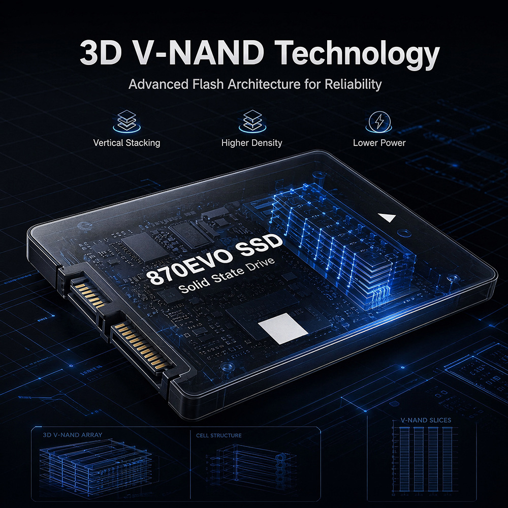 Unidad de estado sólido SSD SATA 3.0 de 2.5 pulgadas 512GB 1TB 2TB 4TB