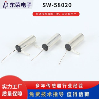 金属型震动开关SW-58020 直脚弹簧开关 弹簧式震动开关批发销售