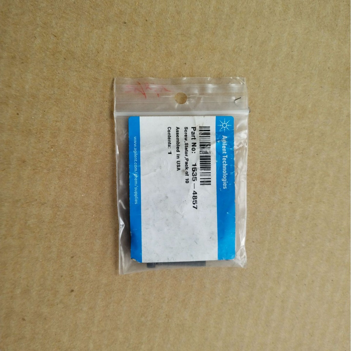 1535－4857螺钉，定子，10/包