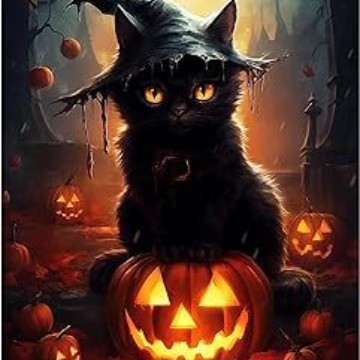 Transfronterizo nueva serie de Halloween 2026 pintura de diamantes diy cojín de tazas hecha a mano colgante llavero pegado diamante refrigerador