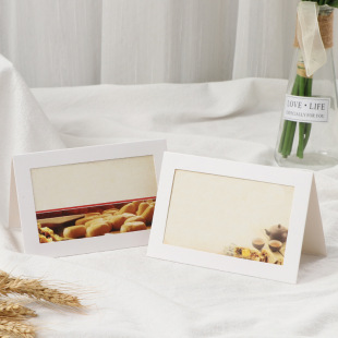 White Card Photo Frame Window Opening Photo Frame Greeting Card Stereo Paper Photo Frame Window Greeting Card Photo Decoration Photo Frame Envelope
