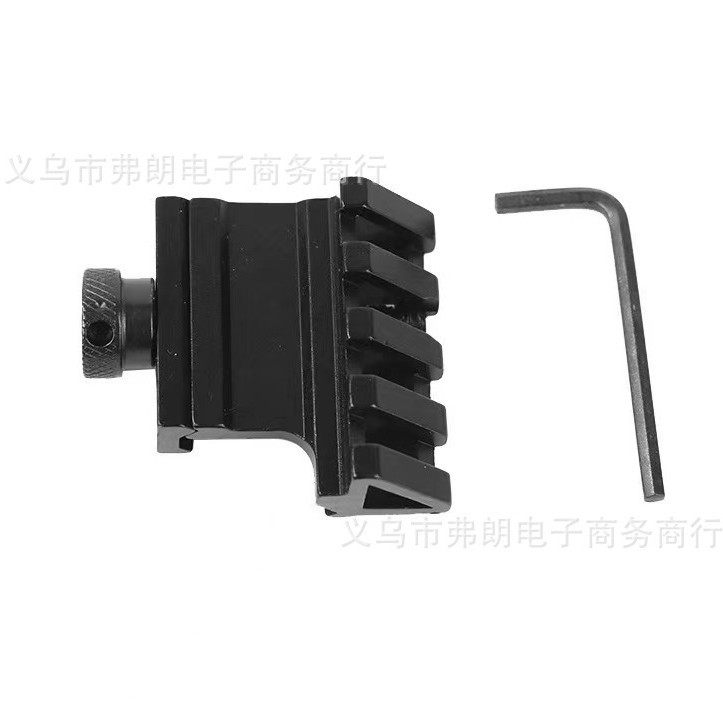 厂家跨境电商侧导卡45度斜支架手电20MM卡口K185管夹