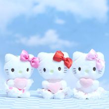 可爱kt猫挂件卡通毛绒玩具小猫咪公仔包包挂饰玩偶钥匙扣布娃娃