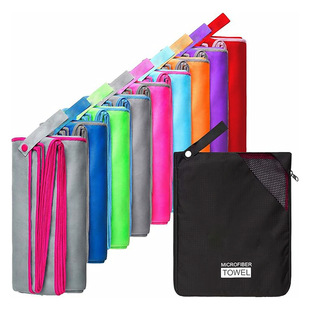 Quick Dry Super Soft Microfiber Towel for Fitness Swimming Camping Beach Backpacking Travel Super Absorbent