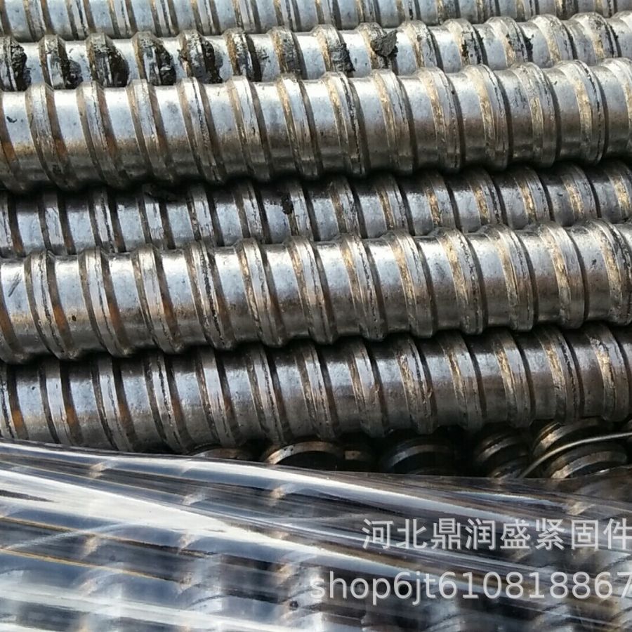 T型扣螺栓升降调节丝杠 圆螺母 梯形扣螺母发黑销轴粗牙反扣丝杆