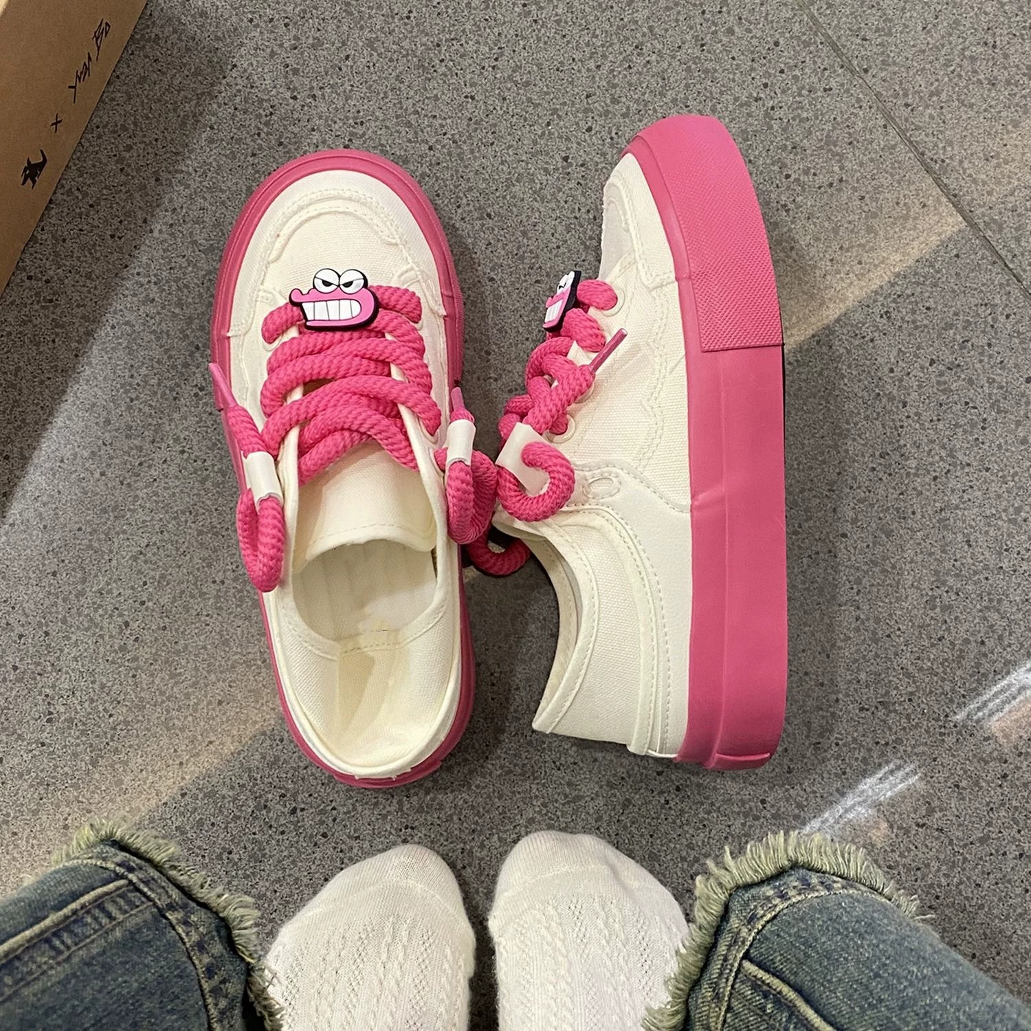 Студенческая обувь Женская 2024 новая весна