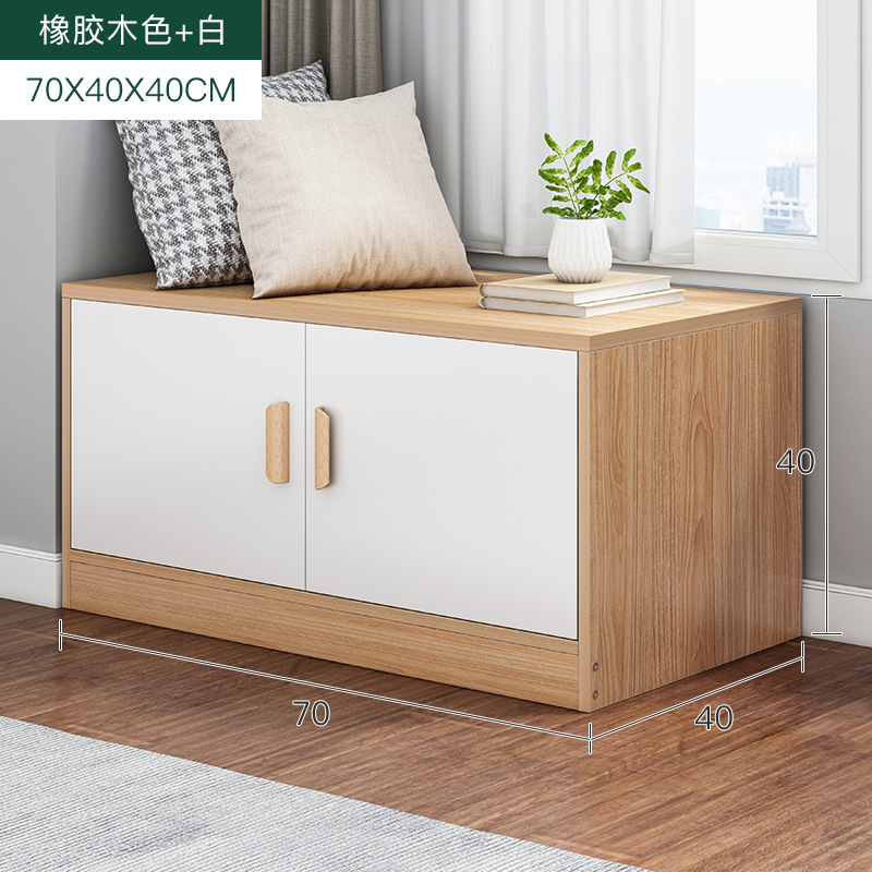 Gabinete de almacenamiento de la ventana de la Bahía Gabinete de la ventana de la Bahía armario gabinete de piso gabinete bajo simple moderno sentado de pie gabinete de almacenamiento en el hogar