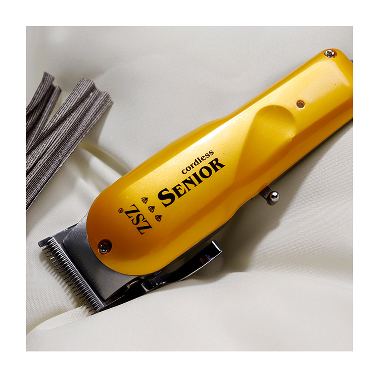 ZSZ-F50 nuevo metal cáscara inferior eléctrica Clipper aceite cabeza empuje talla marca gradiente eléctrico empuje pelo Clipper fábrica al por mayor