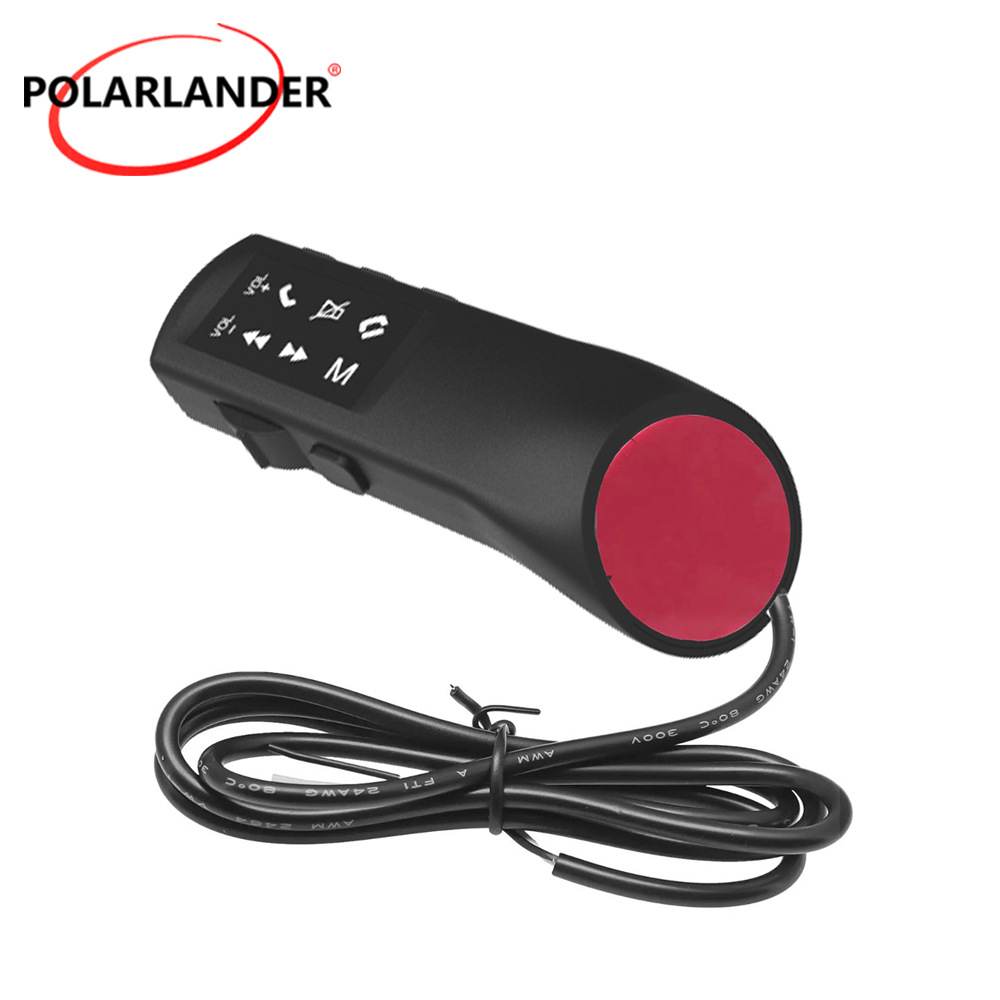 Conveniente y compacto coche inteligente volante controlador coche multifunción volante botón de control