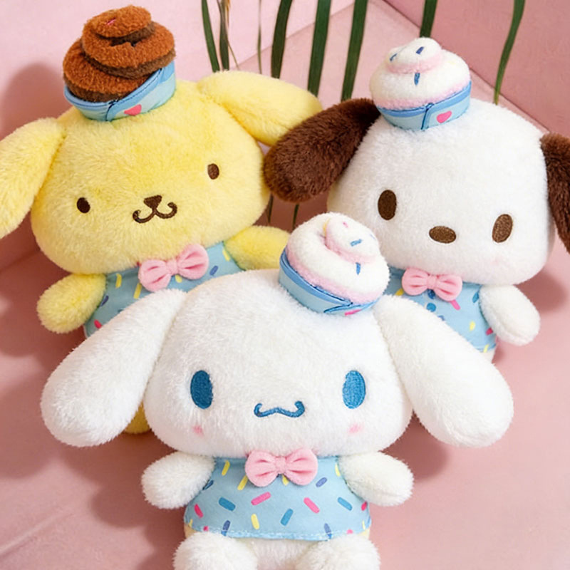 Changyi Sanrio plush toys: Kuromi, KT cat, Cinnamoroll, My Melody birthday gifts, plush dolls wholesale