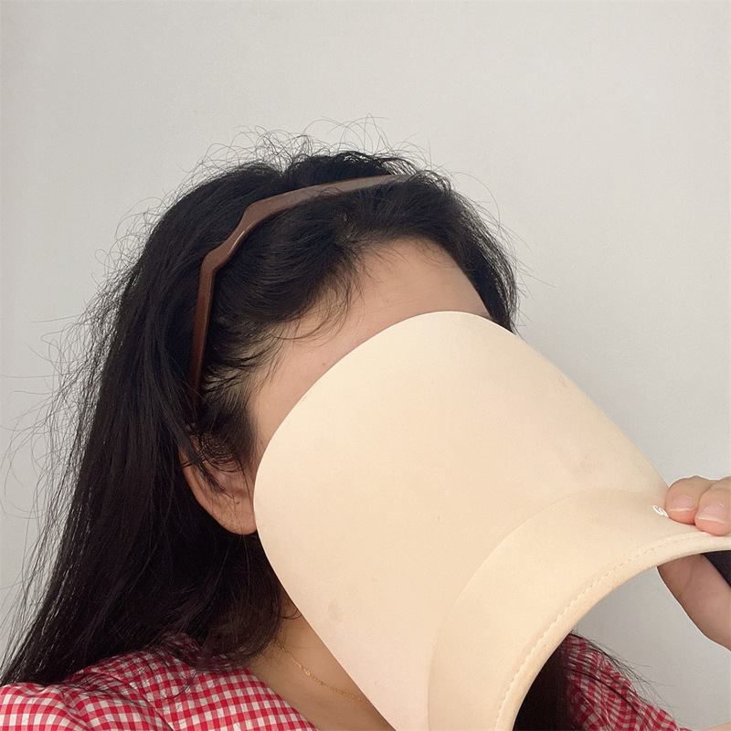 2025新款太阳眼镜发箍女压发发捆高颅顶方形墨镜头箍发卡饰品批发|undefined
