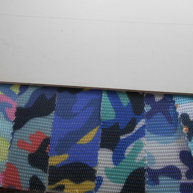 小孔迷彩三明治网布印花网眼布手袋箱包坐垫运动器材鞋帽网布面料